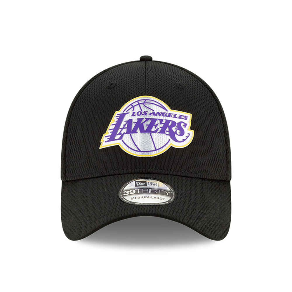 Los Angeles Lakers Back Half Black 39THIRTY Cap