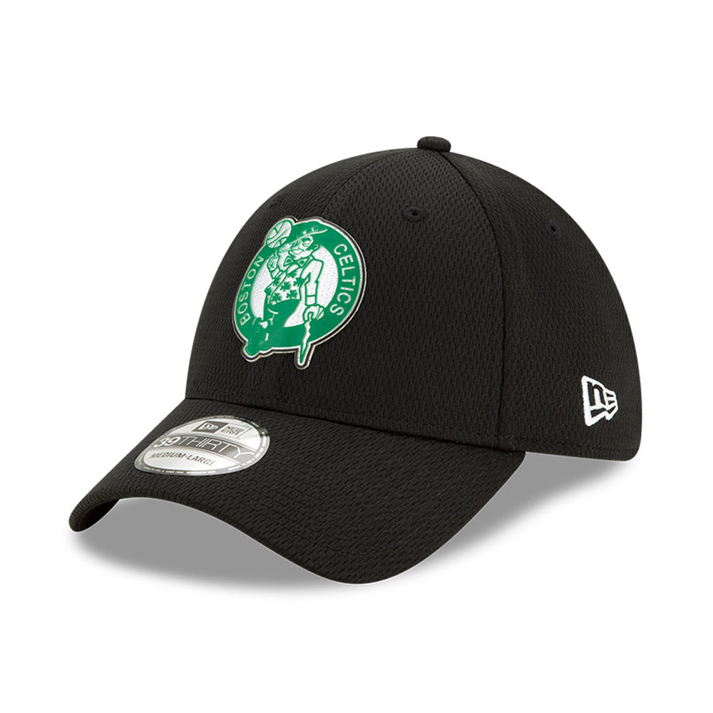 Boston Celtics Back Half Black 39THIRTY Cap
