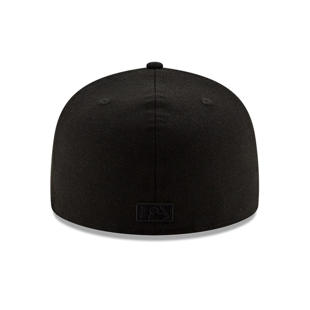 Chicago White Sox 100 Years Black on Black 59FIFTY Cap