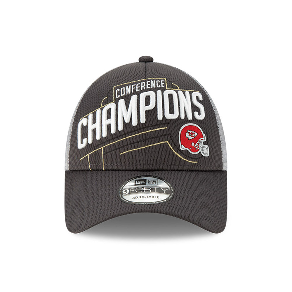 Kansas City Chiefs 2020 Conference Champions 9FORTY Snapback Cap