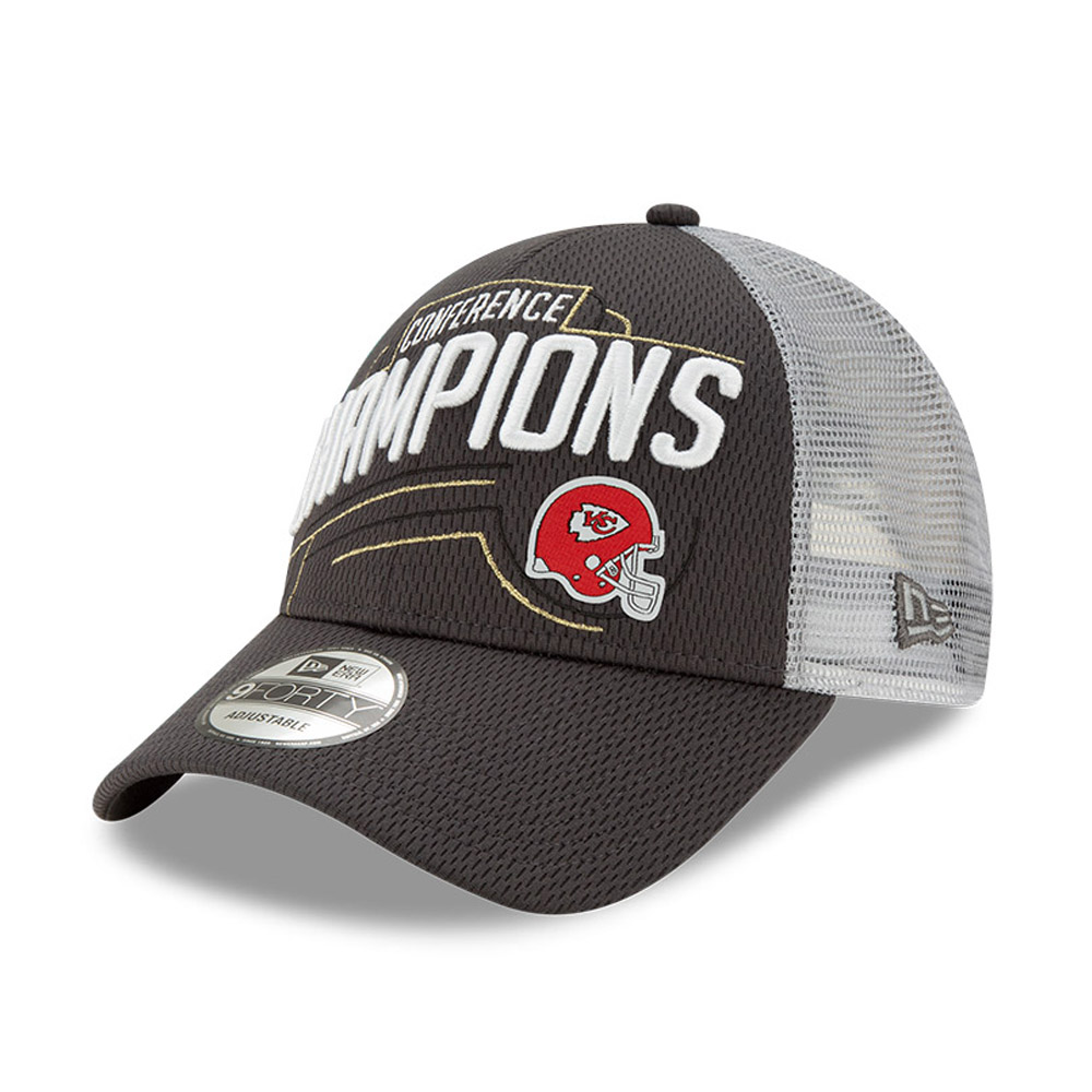 Kansas City Chiefs 2020 Conference Champions 9FORTY Snapback Cap