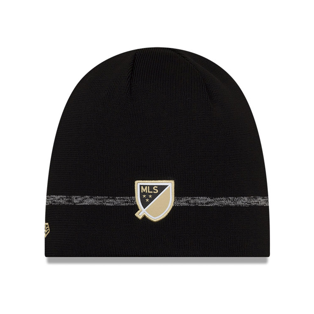 Los Angeles FC Stripe Black Beanie Hat