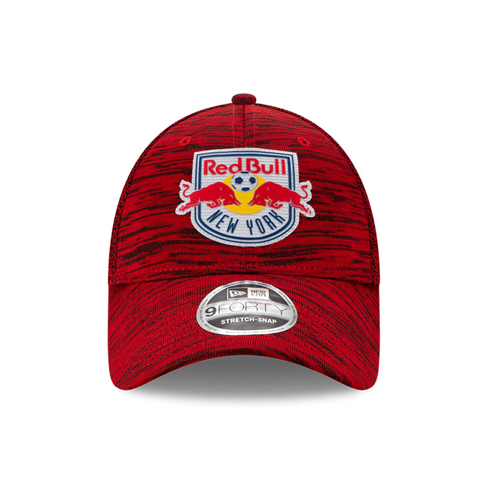 New York Red Bulls Red Stretch Snap 9FORTY Cap