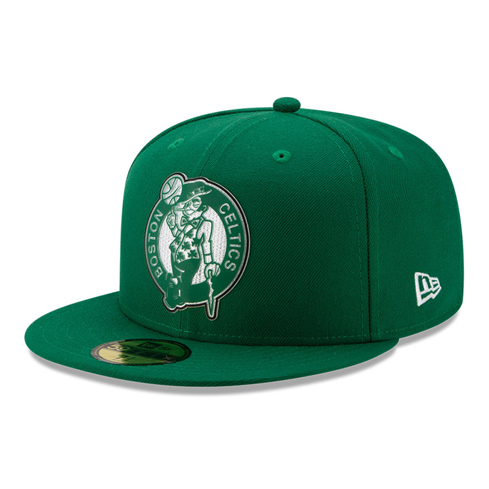 Boston Celtics Back Half Green 59FIFTY Cap