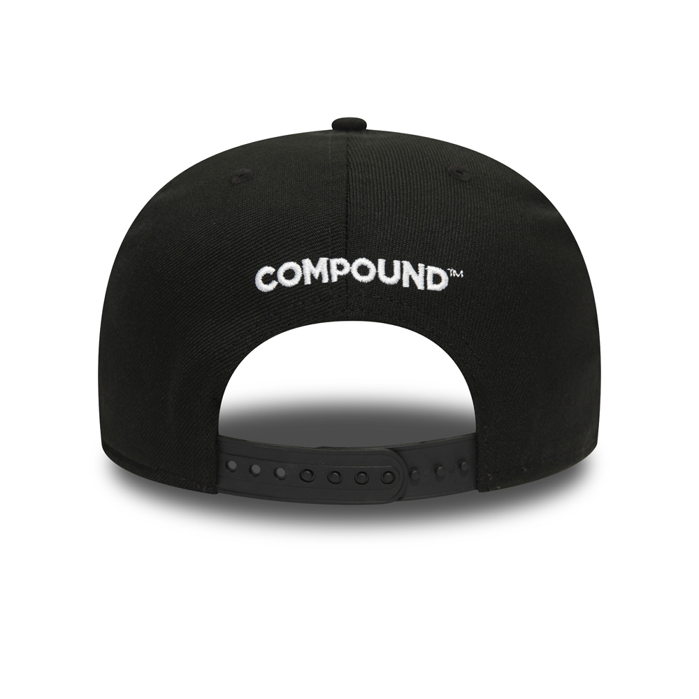 Brooklyn Nets Compound Black 9FIFTY Cap