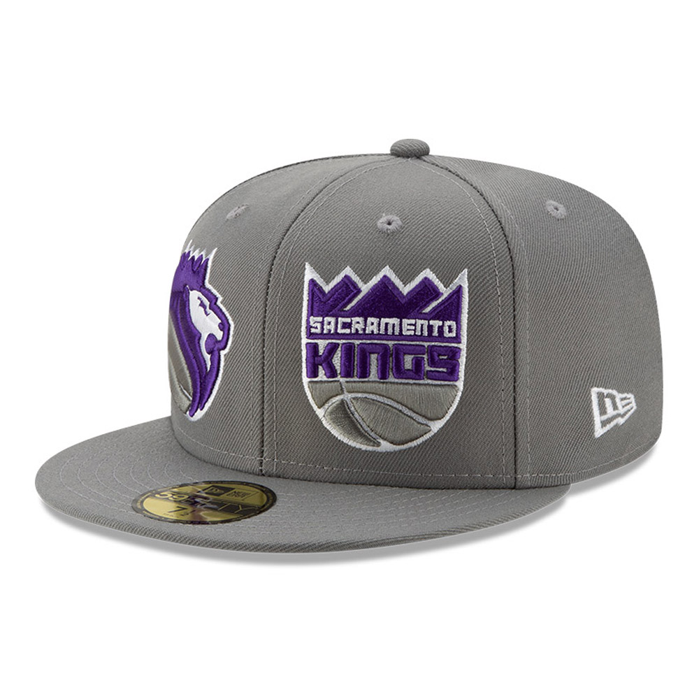 Sacramento Kings 100 Year Grey 59FIFTY Cap