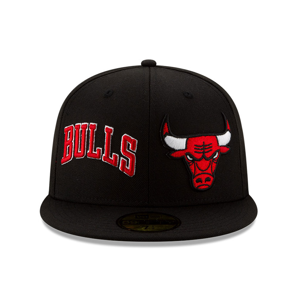 Chicago Bulls 100 Year Black 59FIFTY Cap
