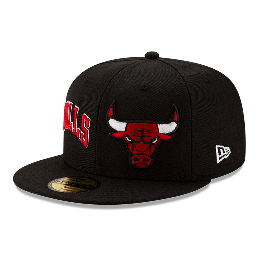 Chicago Bulls 100 Year Black 59FIFTY Cap
