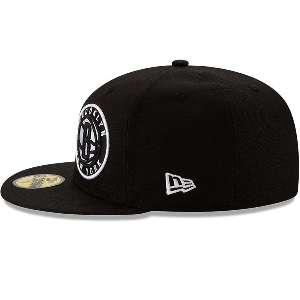 Brooklyn Nets 100 Year Black 59FIFTY Cap