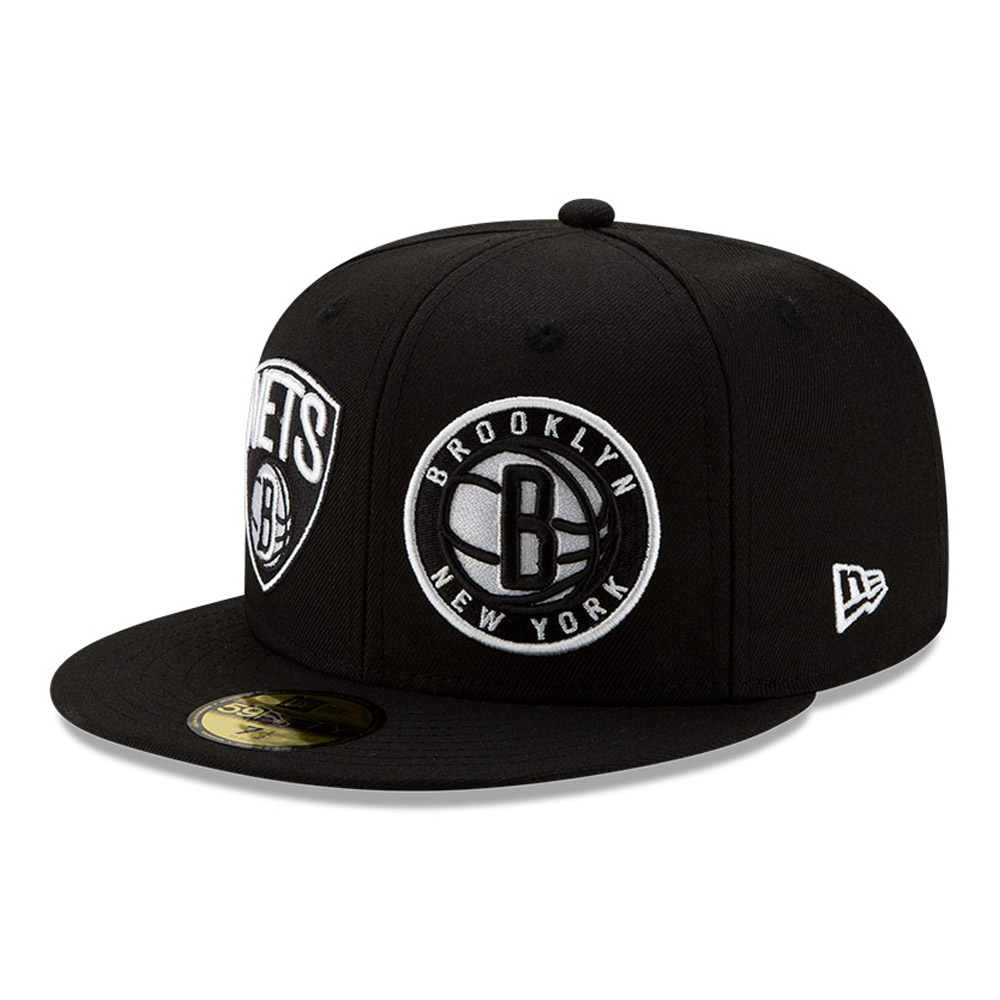 Brooklyn Nets 100 Year Black 59FIFTY Cap