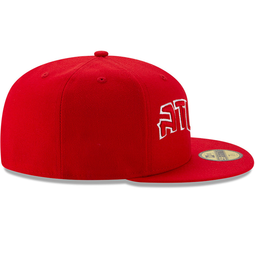 Atlanta Hawks 100 Year Red 59FIFTY Cap