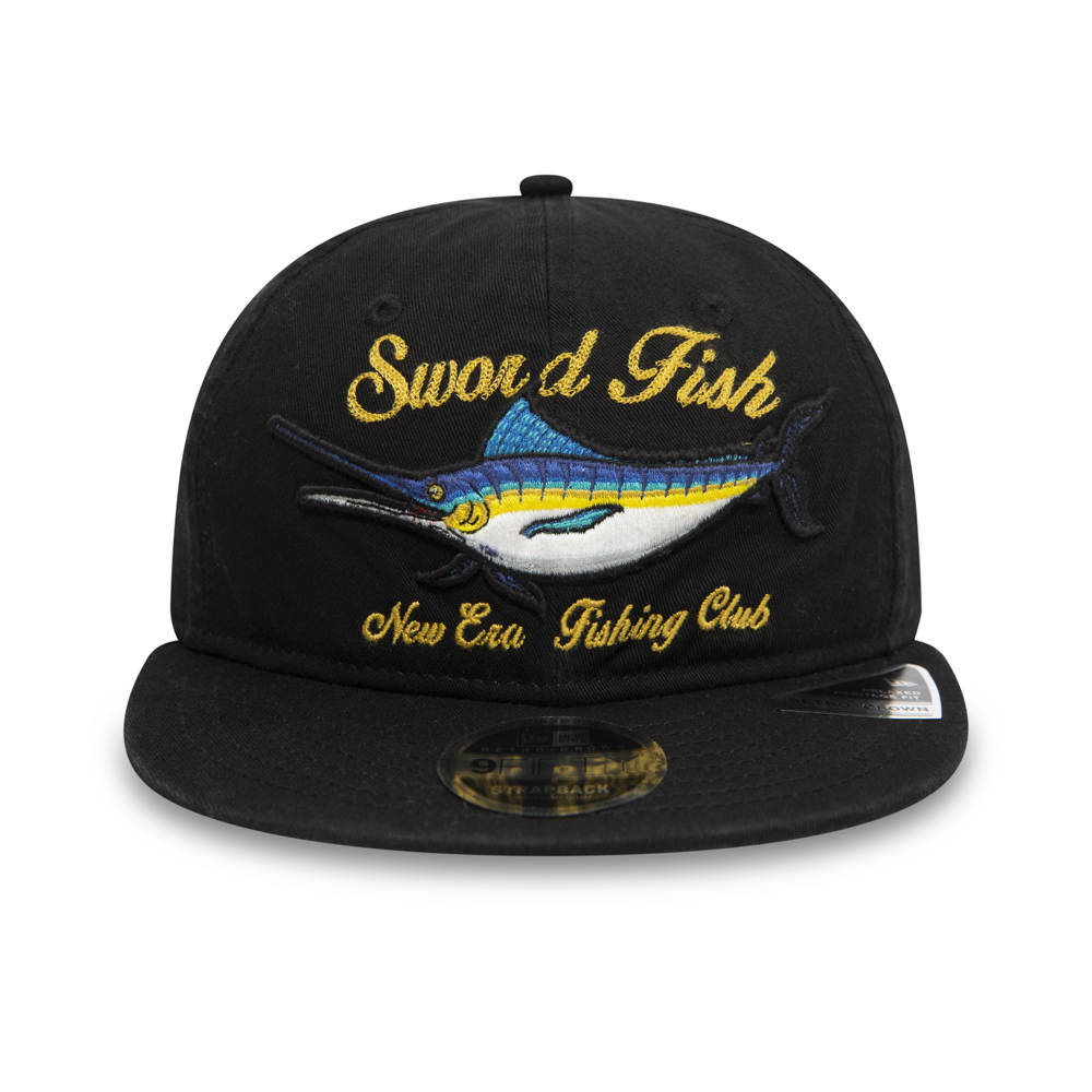 New Era Fishing Club Black 9FIFTY Cap