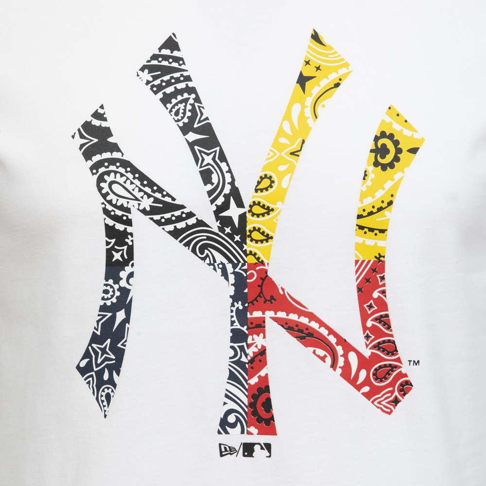 New York Yankees Paisley Print T-Shirt