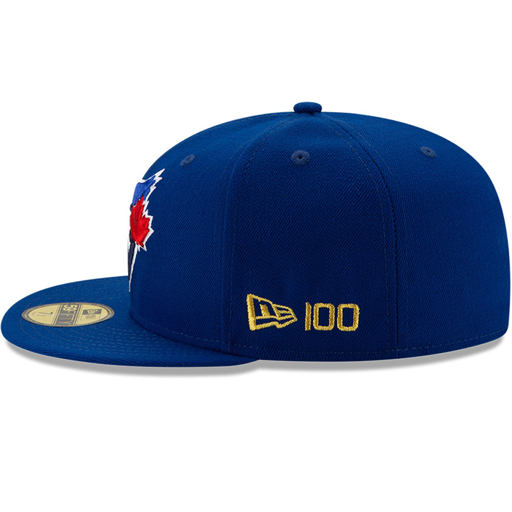 Toronto Blue Jays MLB 100 Blue 59FIFTY Cap