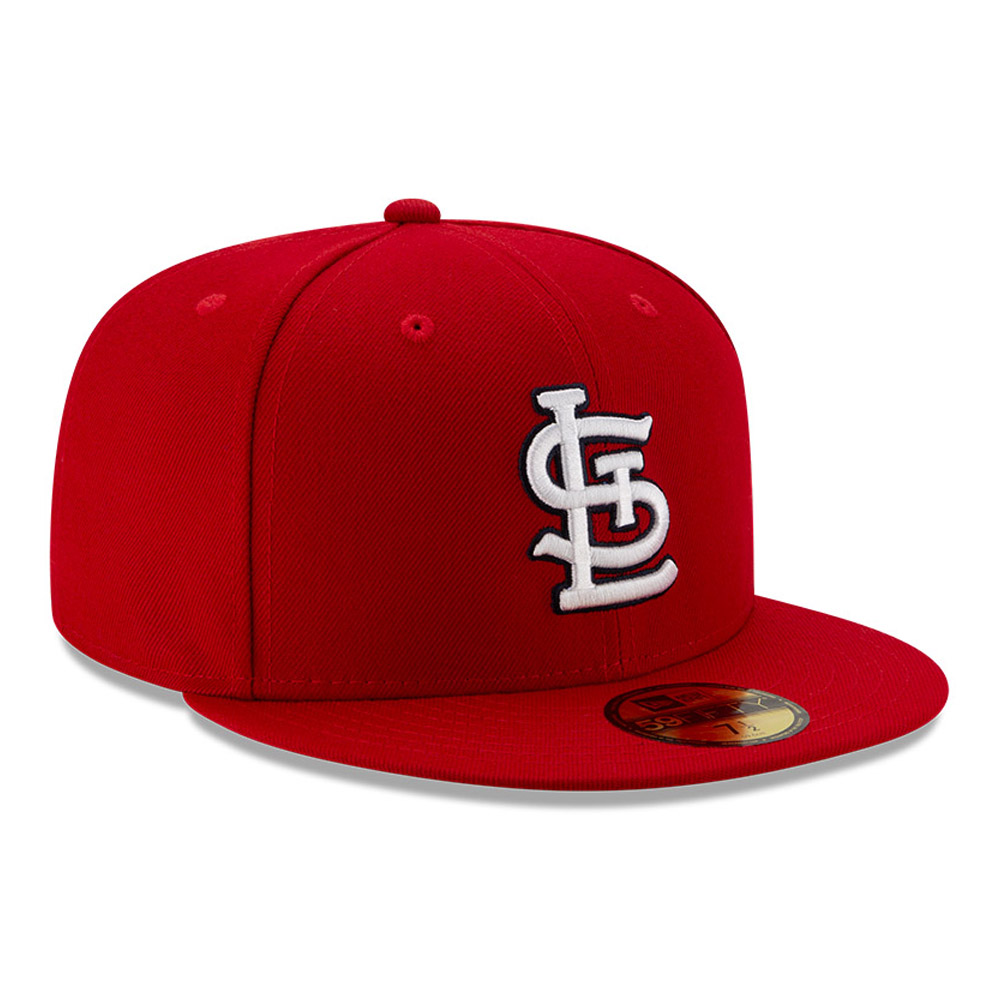 St.Louis Cardinals MLB 100 Red 59FIFTY Cap | New Era Cap Co.