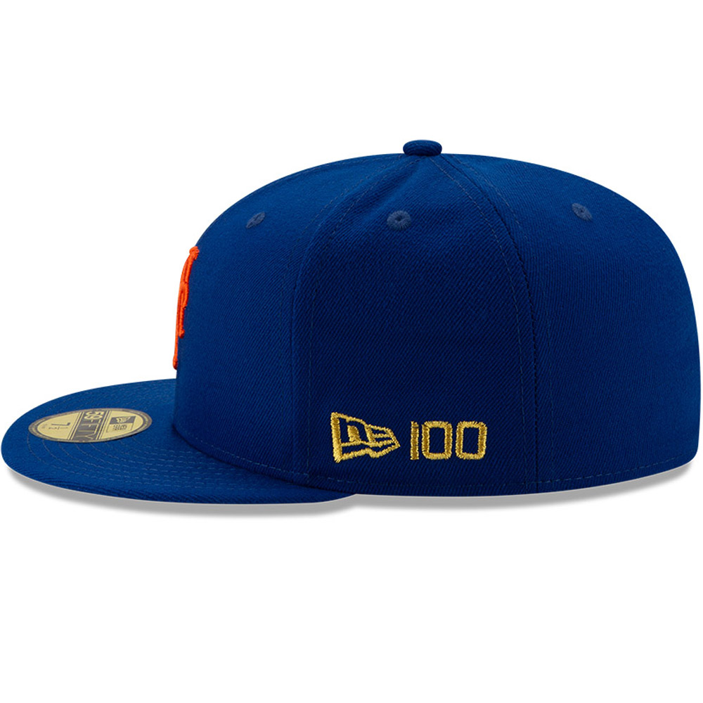 New York Mets MLB 100 Blue 59FIFTY Cap