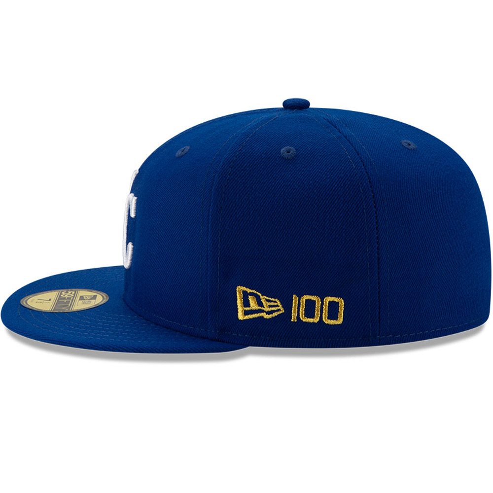 Kansas City Royals MLB 100 Blue 59FIFTY Cap
