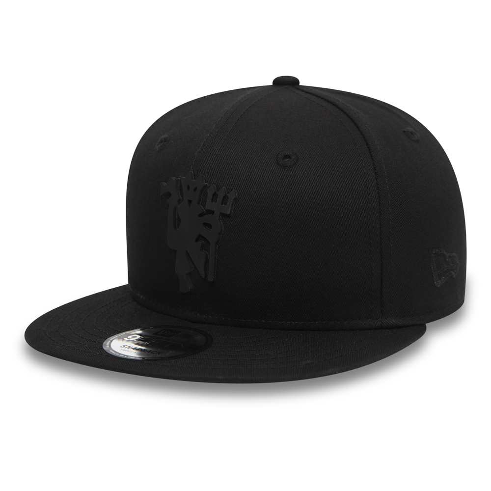 Official New Era Manchester United Black 9FIFTY Snapback Cap A8956_013
