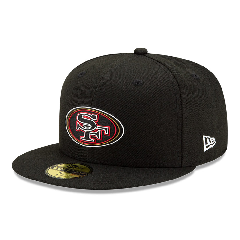 San Francisco 49ERS NFL20 Draft Black 59FIFTY Cap