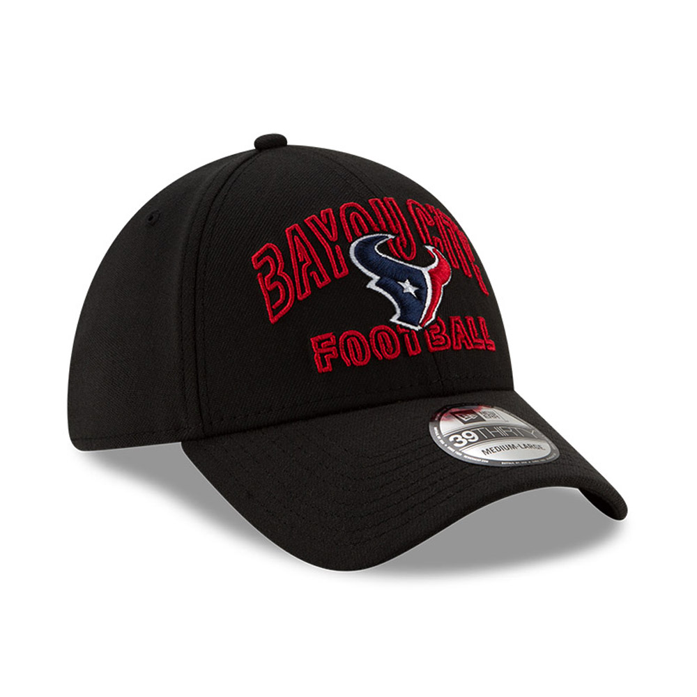 Houston Texans NFL20 Draft Black 39THIRTY Cap