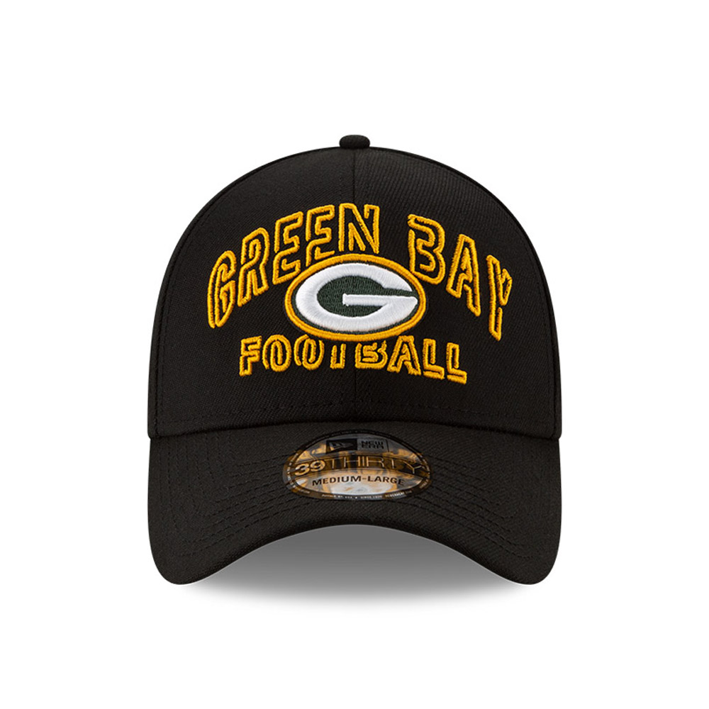 Green Bay Packers NFL20 Draft Black 39THIRTY Cap
