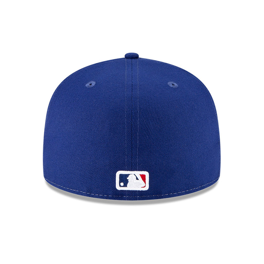 LA Dodgers MLB Wave Blue 59FIFTY Gorra ajustada