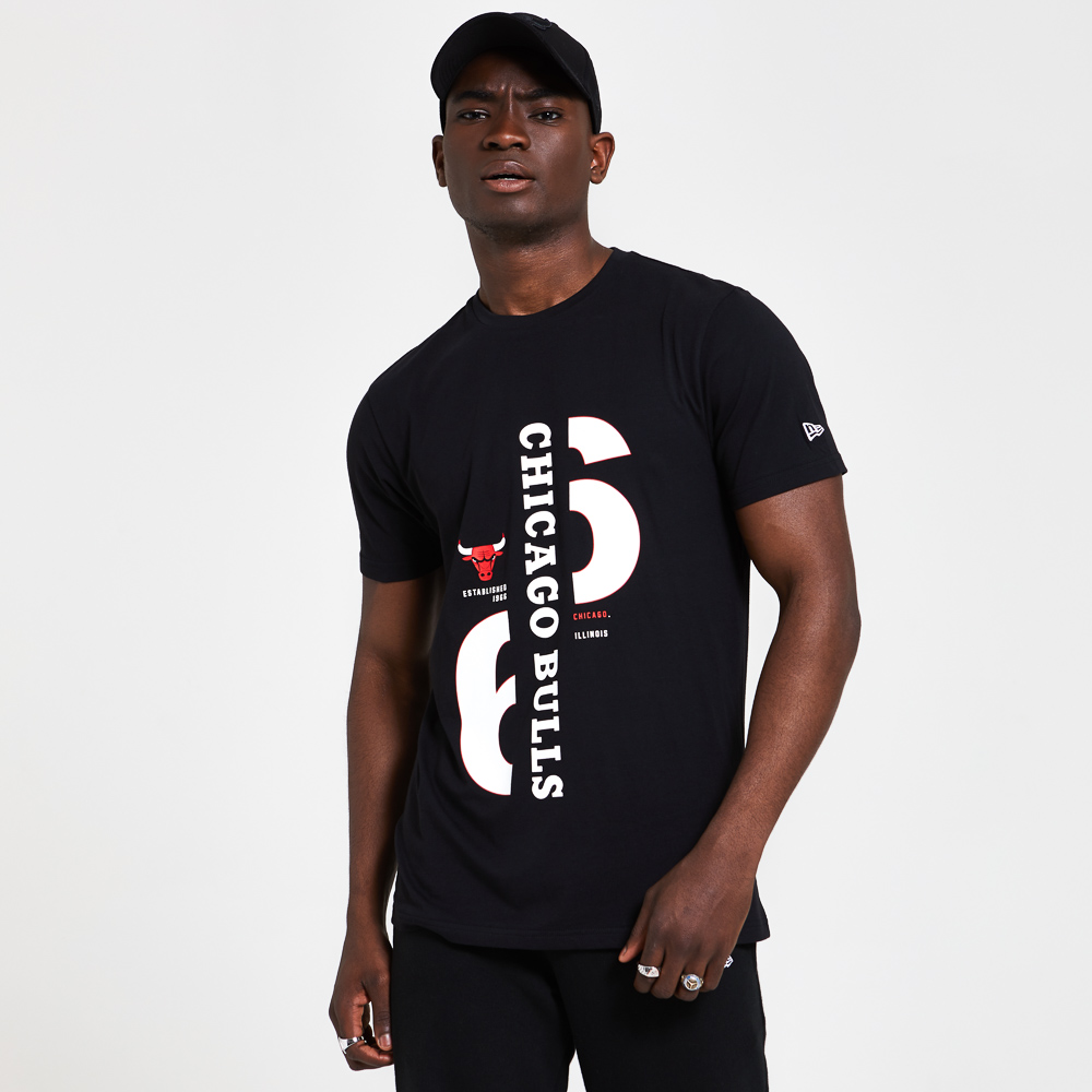 Chicago Bulls Established Graphic Black T-Shirt