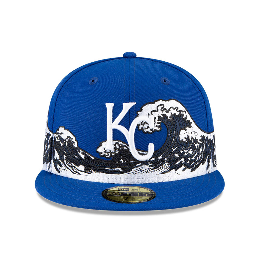 Kansas City Royals 100 Years Wave Blue 59FIFTY Cap