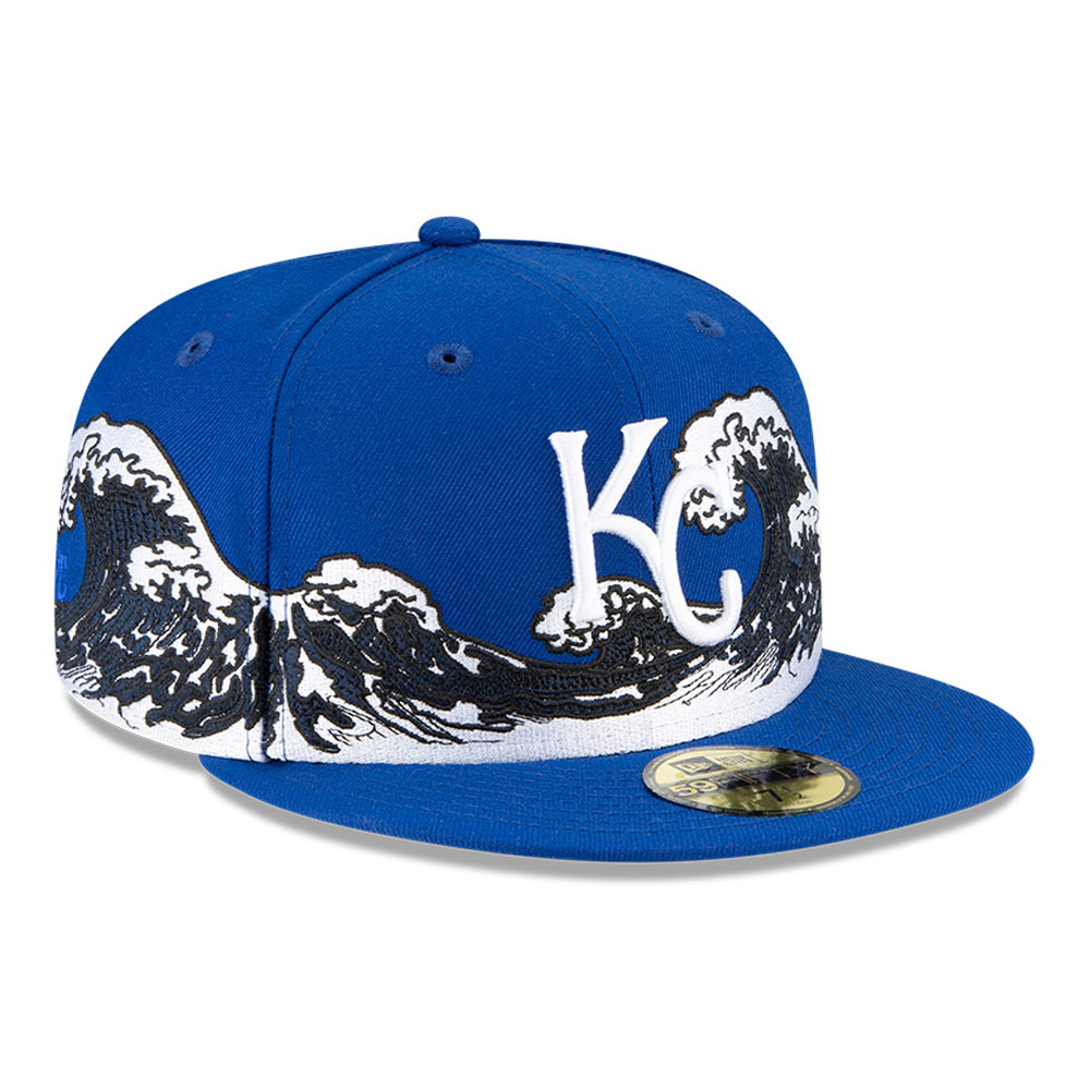 Kansas City Royals 100 Years Wave Blue 59FIFTY Cap