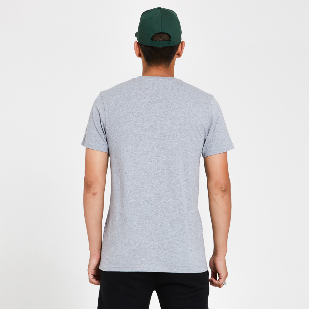Green Bay Packers Wordmark Grey T-Shirt