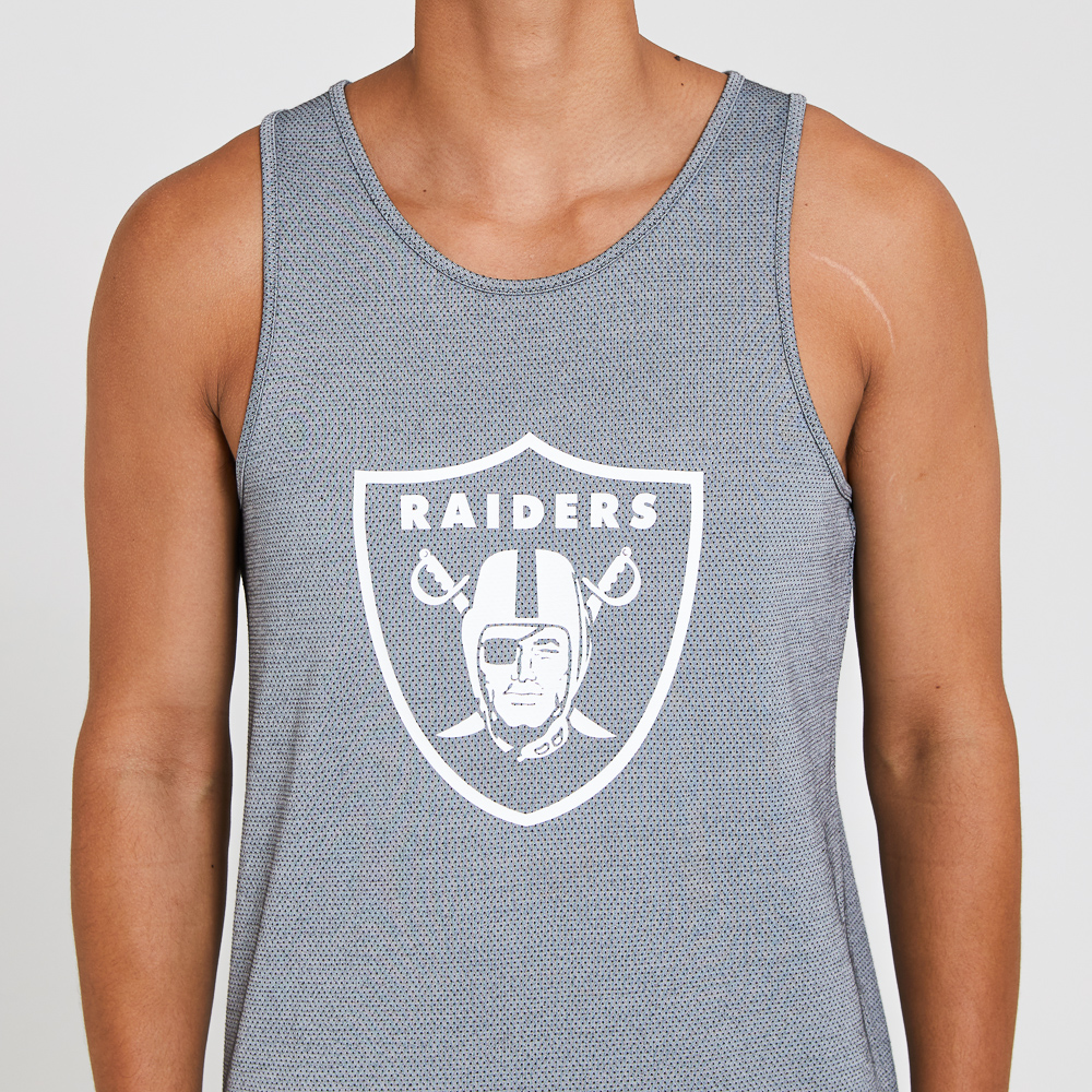 Oakland Raiders Grey Vest