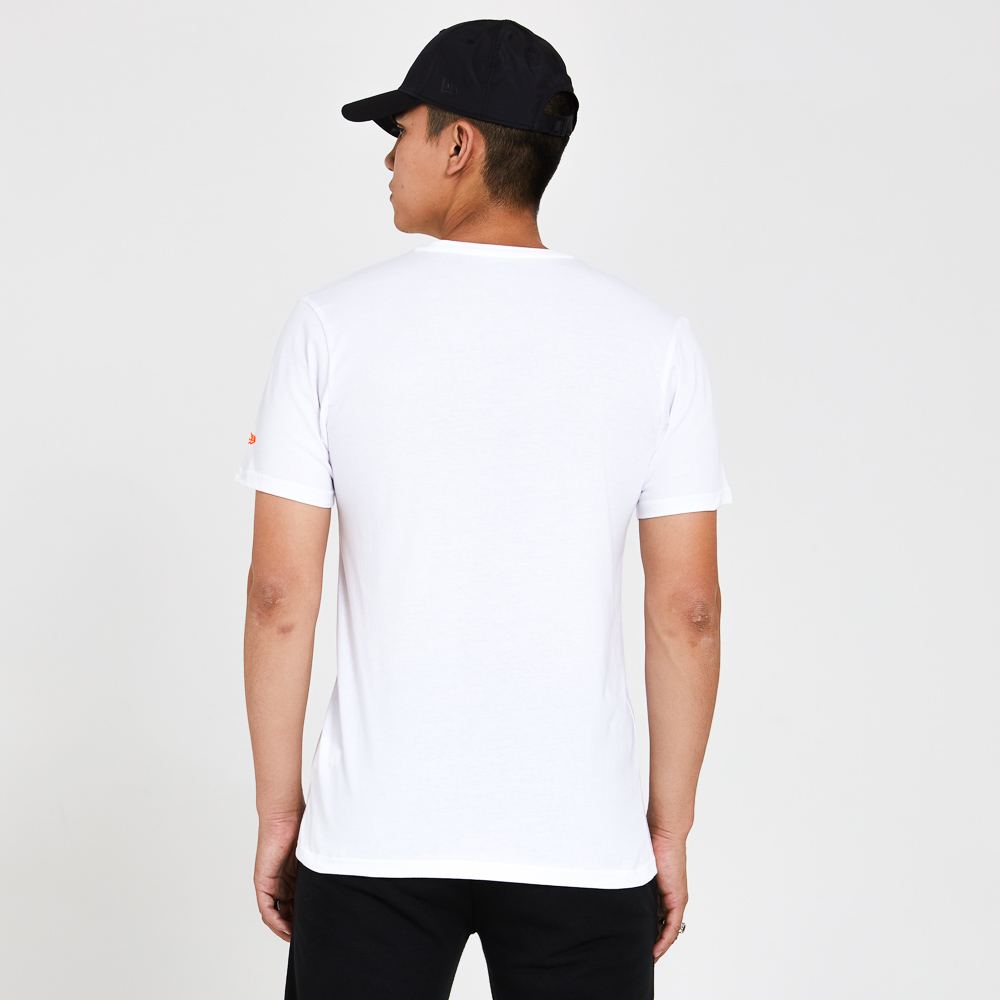 New Era Neon Graphic White T-Shirt