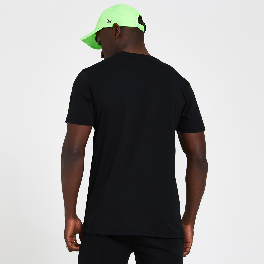 New Era Neon Graphic Black T-Shirt