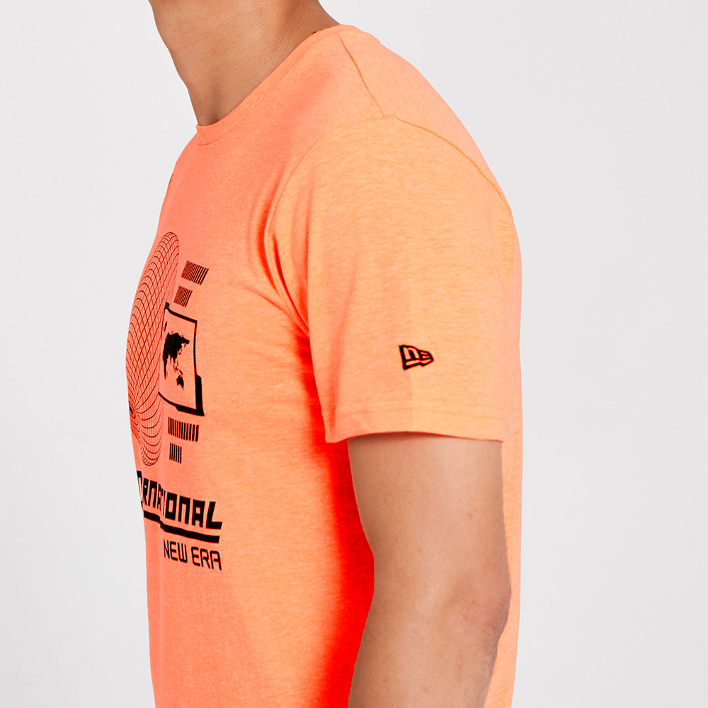 New Era Graphic Neon Orange T-Shirt