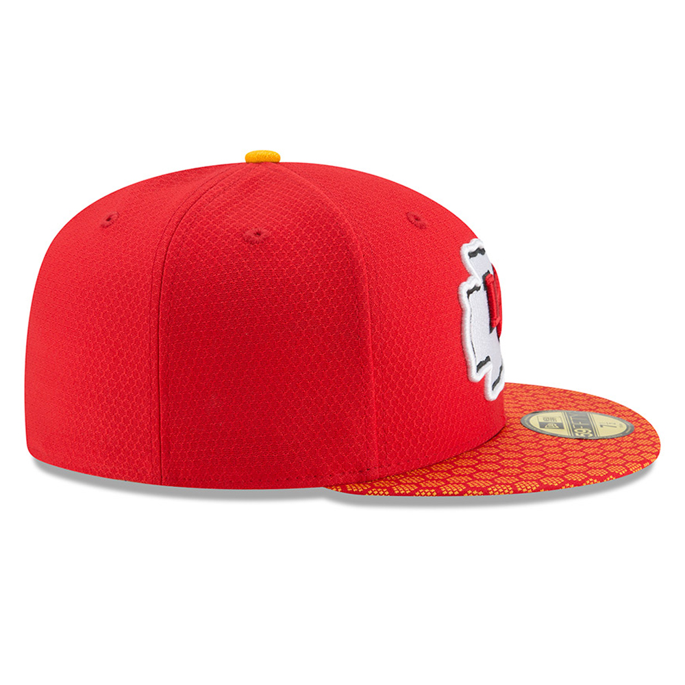 Kansas City Chiefs 2017 Sideline Red 59FIFTY