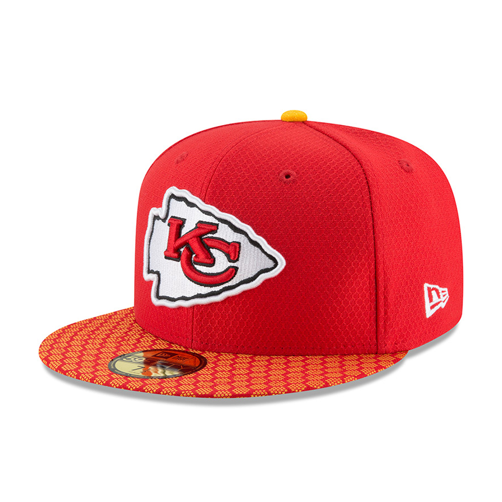 Kansas City Chiefs 2017 Sideline Red 59FIFTY