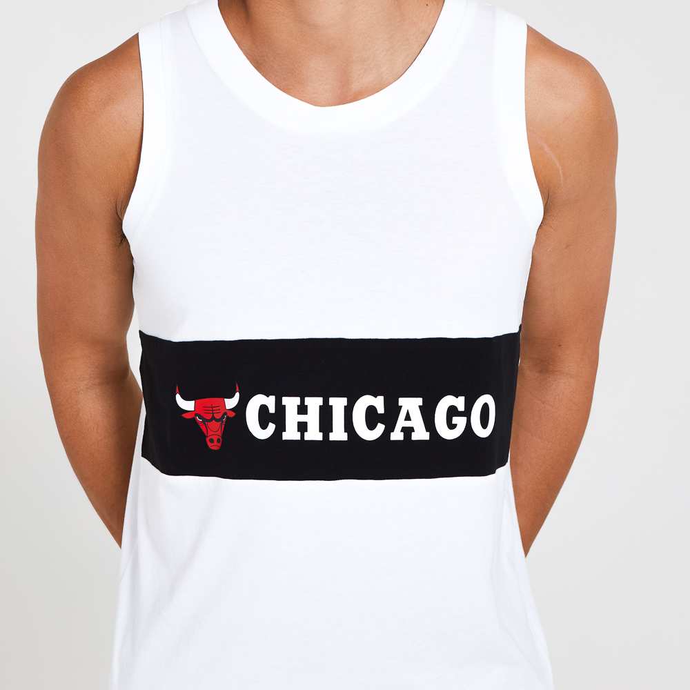 Chicago Bulls Black Block White Vest