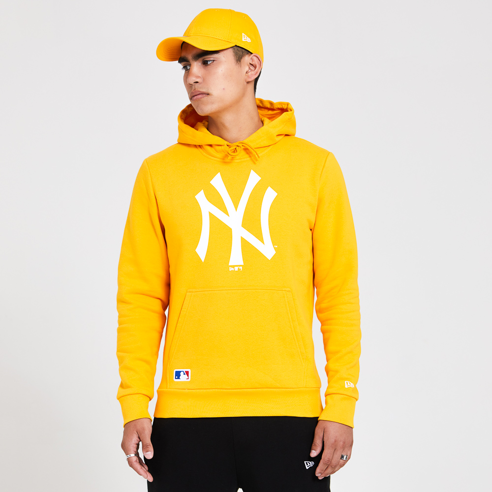 Áo hoodie MLB Logo Basic Overfit Hoodie New York Yankees 3AHDB011450CGS