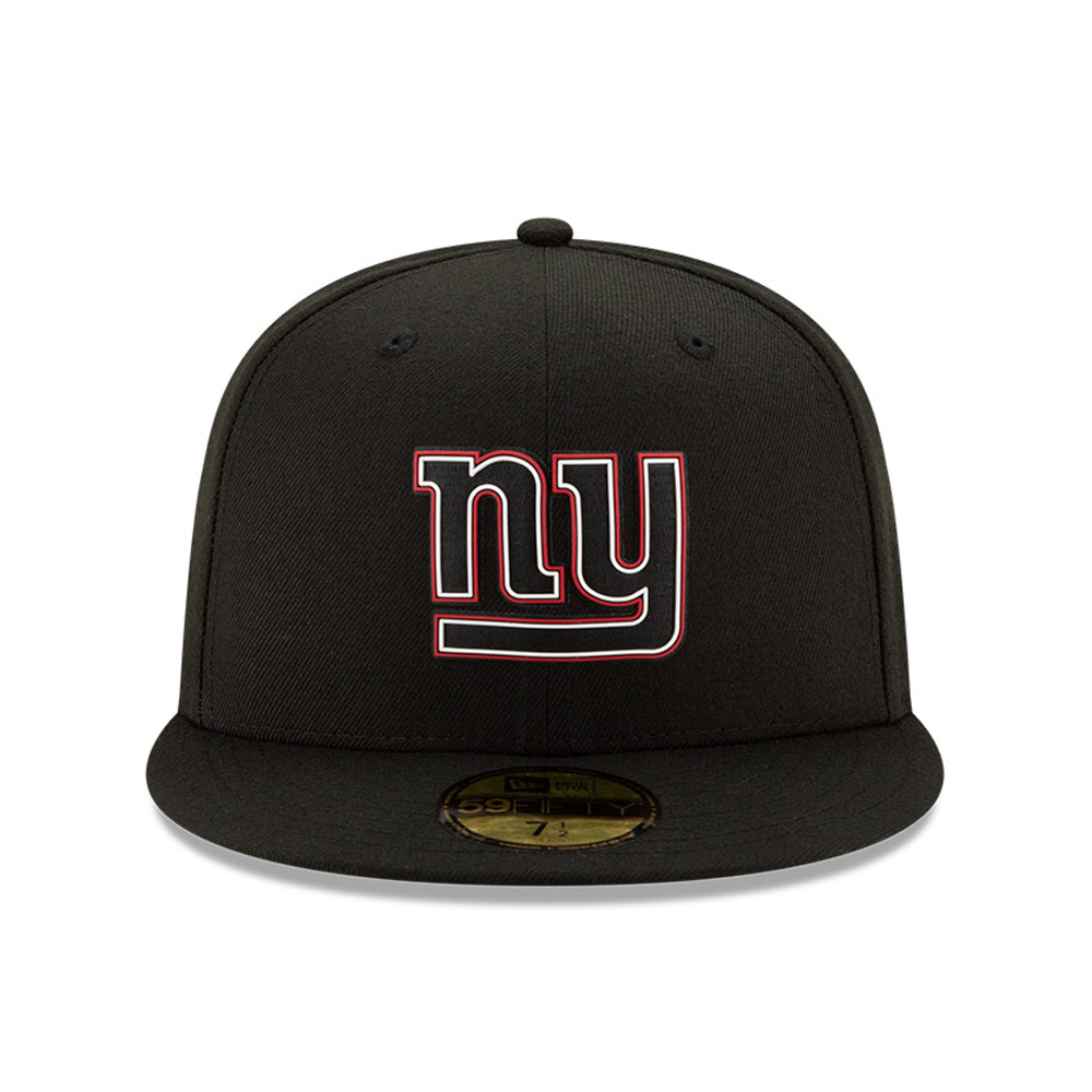New York Giants NFL20 Draft Black 59FIFTY Cap