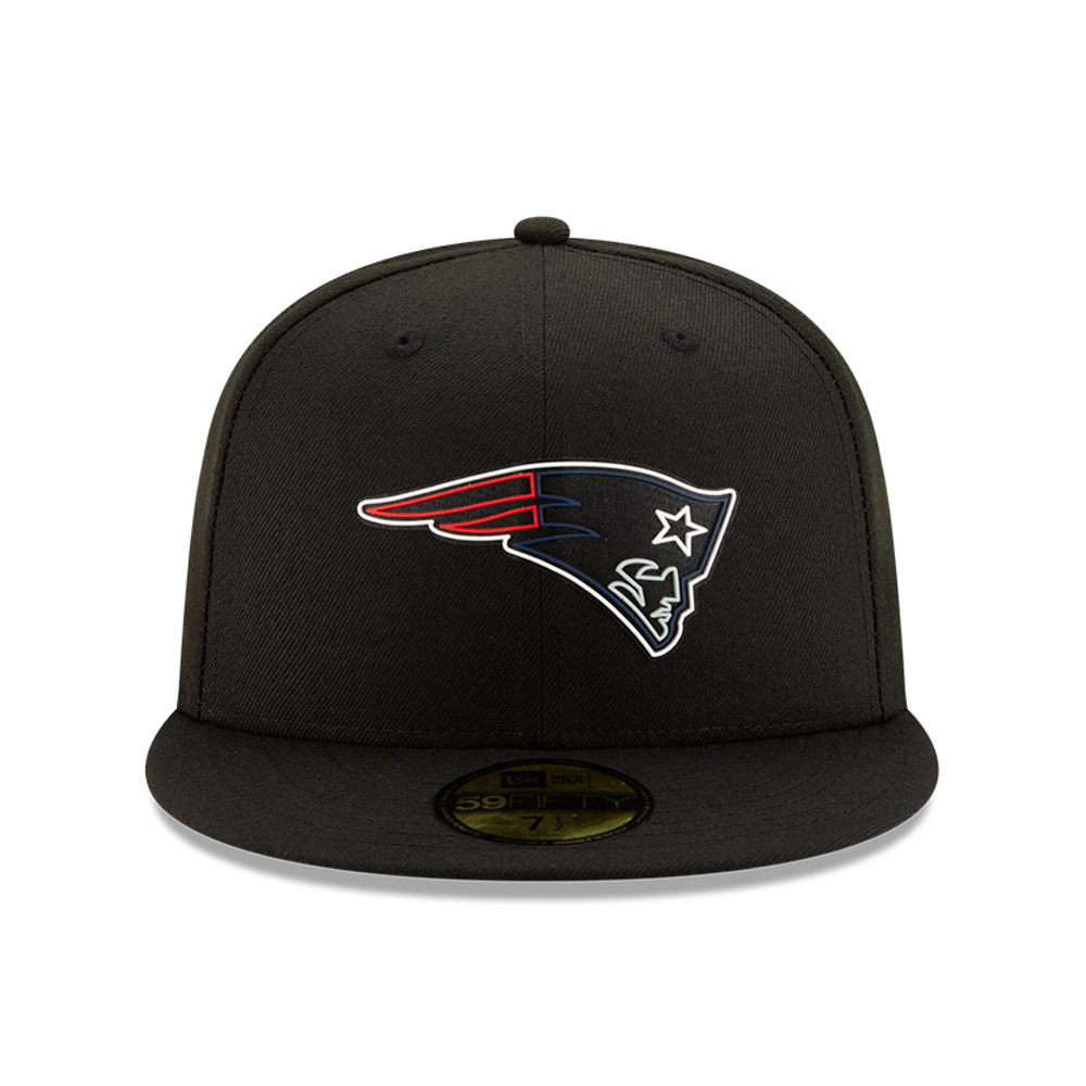 New England Patriots NFL20 Draft Black 59FIFTY Cap