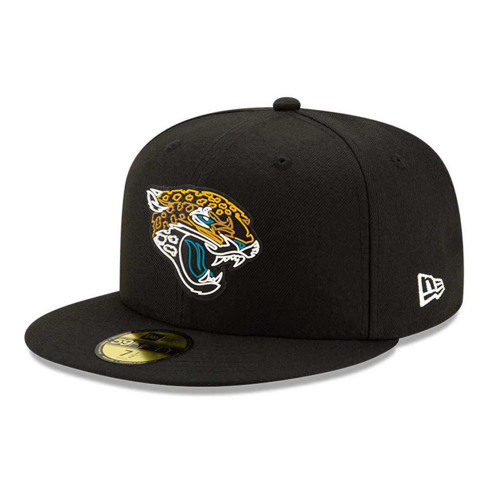 Jacksonville Jaguars NFL20 Draft Black 59FIFTY Cap