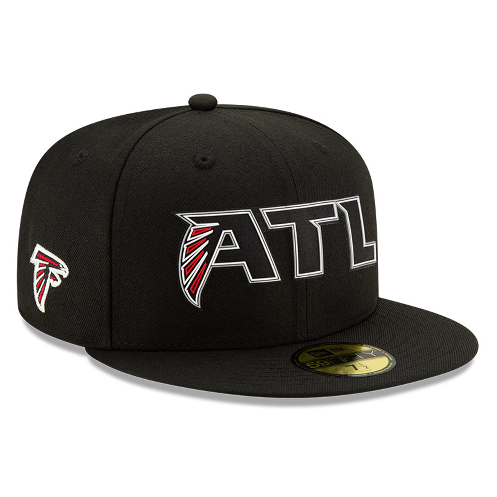 Atlanta Falcons NFL20 Draft Black 59FIFTY Cap