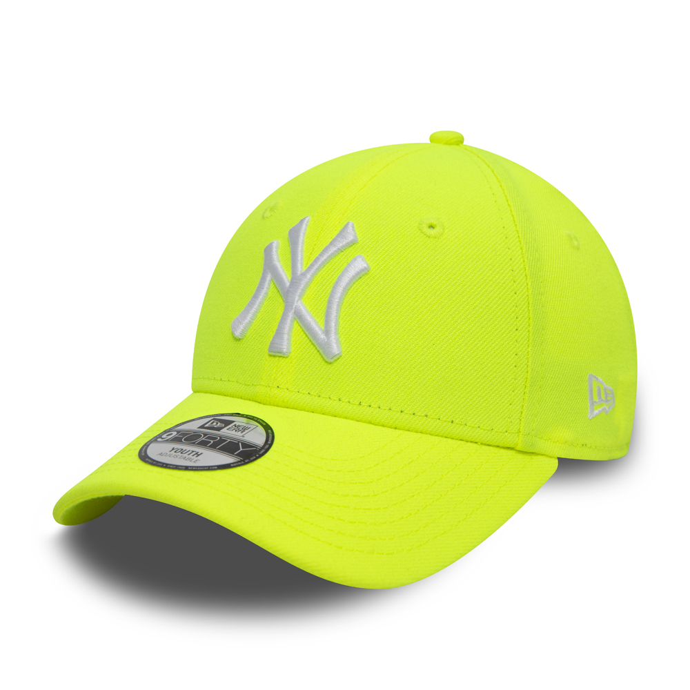 New York Yankees Kids Neon Yellow 9FORTY Cap