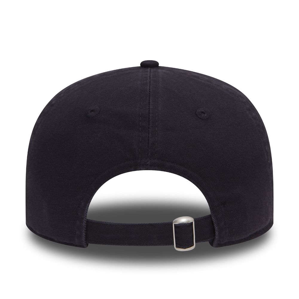 New England Patriots Unstructured Low Profile 9FIFTY Navy Strapback