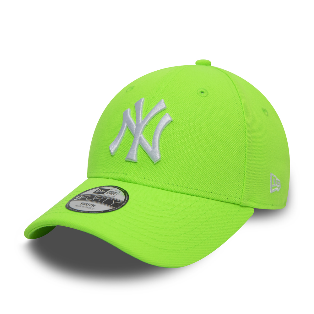 New York Yankees Kids Neon Green 9FORTY Cap