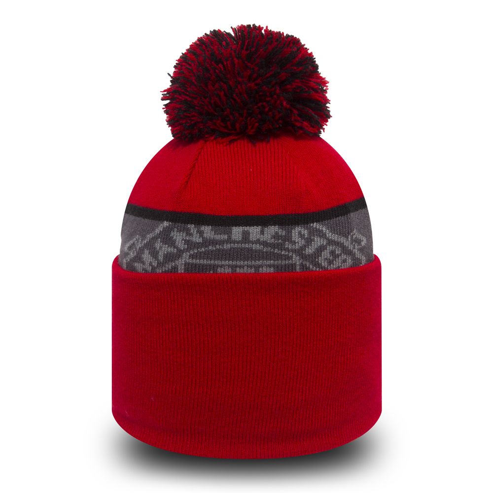 Manchester United Crown Crest Red Knit