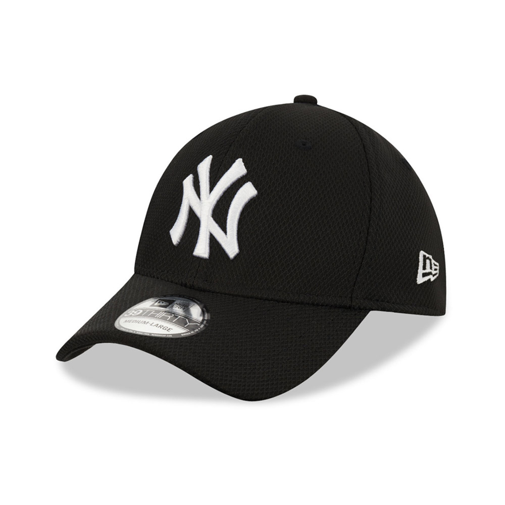 Official New Era New York Yankees Black 39THIRTY Stretch Fit Cap A9933 ...