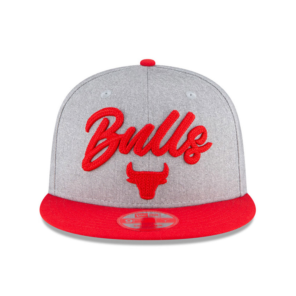 Chicago Bulls NBA Draft Grey 9FIFTY Cap
