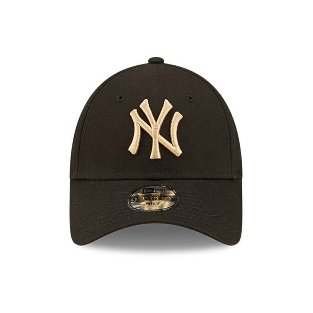 New York Yankees Youth League Essential Black 9FORTY Adjustable Cap