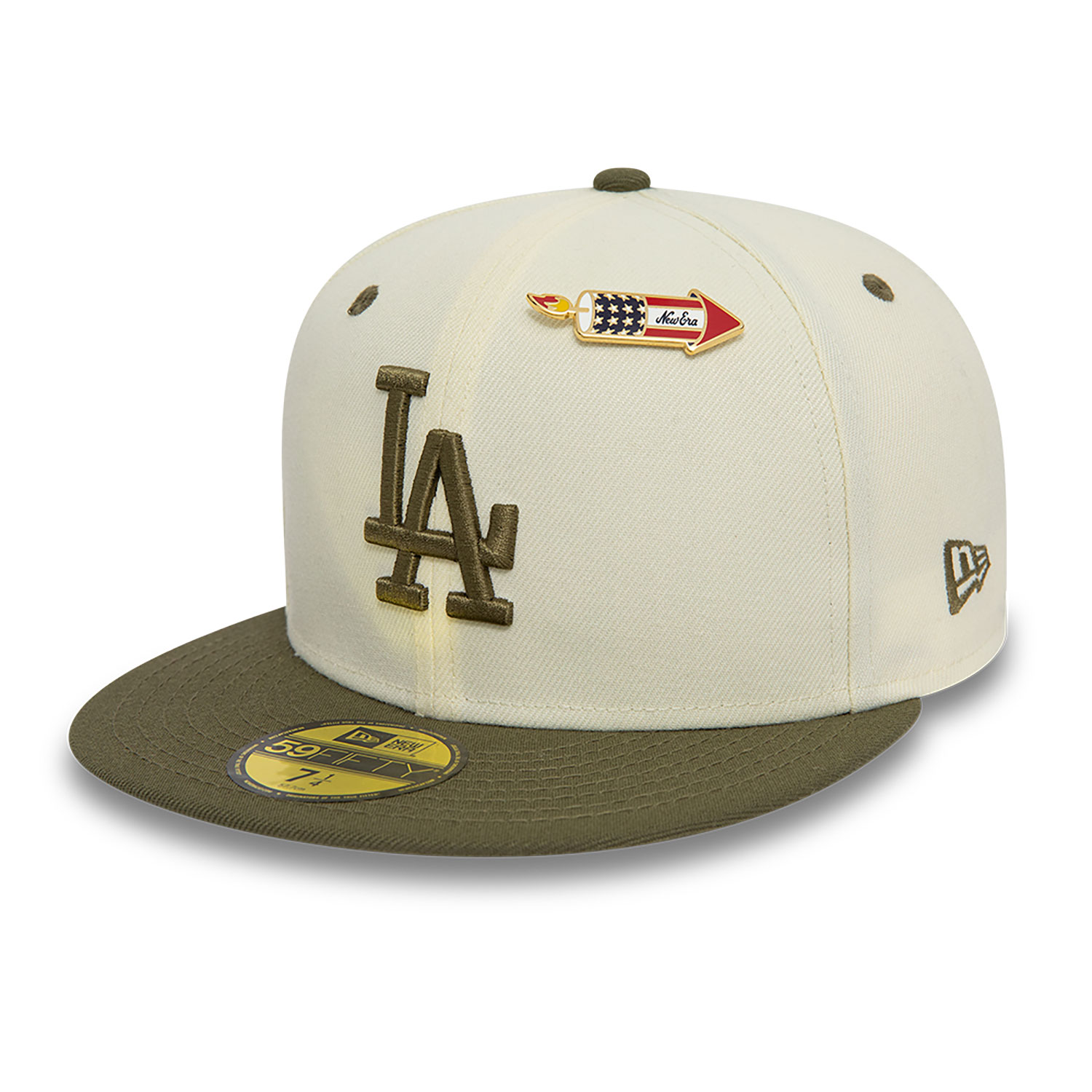 LA Dodgers MLB World Series Trail Mix White 59FIFTY Fitted Cap